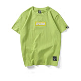 Fashion Men T-Shirts Hip Hop Short Sleeve Summer Casual Street Men's T Shirt Male Letter Print Tee Shirt