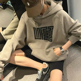 Hoodies Women Loose Cool Ins High Street Fashion Teenager Harajuku Printed Hip-hop Chic Autumn Outerwear Korean Style