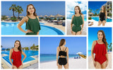Women's Nursing Swimwear One Piece Breastfeeding Swimsuits