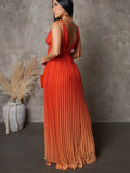 Summer Slings With Bare Back Sexy Strap Gradient Dress Dress Dress
