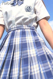 Women Pleated Skirt Bow Knot Summer High Waist Preppy Girls Dance Mini Skirt Cute A Line Harajuku Sexy Japan