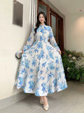Long-Sleeved Dress-Outfit