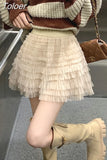 Skirts for Women High Waist Slim Fit A-line Gauze Jupe 2023 Faldas Mujer De Moda Fashion Korean Mini Skirt Y2k