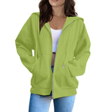 250G Sweet Spicy Large-Size New Slim Slim Zipper Jacket Women