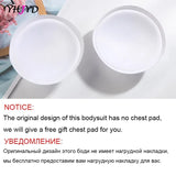 Strap Bodysuit for Women Bodycon White Black Women's Sexy Body Push Up Sleeveless Top Summer Jumpsuit Female