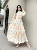 Long-Sleeved Dress-Outfit