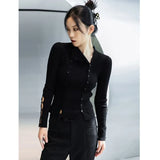 Irregular Slim Knitting Cardigan Sweater Loose Fit V-Neck Long Sleeve Women New Fashion Tide Autumn Winter 2022