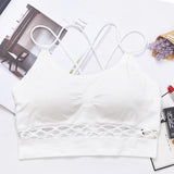 Women Lady Casual Top Ladies Sleeveless Strapless Ruched Slim Crop Top Camisole Female Clothing