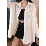 Sunscreen Shirt Coat Women's Summer Thin Design Small Loose Shirt Summer 2025