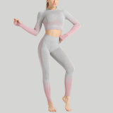 Piece Push Up Set Leggings Shirt Gym Sets Tracksuit Women Workout Gym Clothing Sport Clothes Fitness Suits Women's