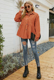 Longline Peplum Shirt