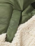 Patchwork Colorblcok Jacket For Women Stand Collar Long Sleeve Cotton Coats Female Winter Clothing 2023 Style