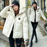 Thicker Bread Clothes Short Down Cotton-Padded Jacket Female Small Winter Jacket Cotton-Padded Jacket 2024 New Show Thin-Outfit