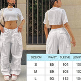 Print Streetwear Joggers Parachute Cargos Casual Loose Y2K Baggy Sweatpants Harajuku Chic Fashion