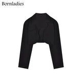 Summer Two Piece Sets Korean Fashion Blazer Suits Women Crop Coat and Pant Suits Long Sleeve Ensemble 2 Pieces