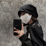 Women Black Brief Casual Fishermen Hat New Round Dome Temperament Fashion Tide All-match Spring Autumn 2023