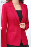 Button White Blazer Feminino Casual Slim Coat Fashion Short Brief Blazer Femme OL Comfortable Jacket blazer