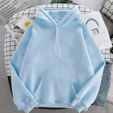 Hoodie Women Hooded winter clothes women Oversize Sweatshirts Simple All-match Leisure Pullovers kawaii anime Hoodies