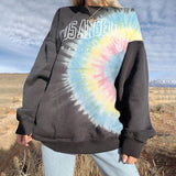 Yskkt T Shirt Women 2021 Loose Long Sleeve Pullover Tops Spring Autumn Ladies Casual Letter Printing Casuald Woman