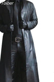 Leather Coat Men Jacket Spring Fall Winter Top Slim Korean Streetwear Gothic Moto Biker Punk Outwear Abrigos Mujer