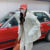 Small Down Cotton Jacket Female Short Style 2024 New Korean Version Of Loose Cotton-Padded Jacket Coat Students Winter Cotton-Padded Clothes Tide-Outfit