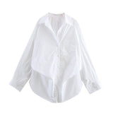 Homemade New Women's Classic Fashionable Silk Shirt