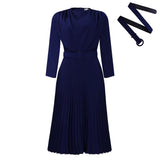 Women's Ebay New Temperament Elegant Pressure Commuting OL Solid Color African Large-Size