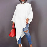 Summer Chiffon Irregular Fashion Size Women's Loose