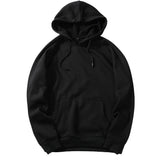 Men New Autumn Fashion Solid Color Hoodies Sweatshirt Male Large Warm Men Long Sleeve Hooded