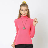 Winter black sweaters for women Turtleneck Sweater women's Pullover Jumper Knitted Casual Slim Sweater Female plus