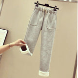 Winter New Cashmere Vest Coat Embroidery Knitted Sweater Casual Trousers Three Piece Elegant Women's Pants Set