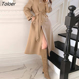Elegant Khaki Wool & Blend Jacket Women Winter Golden Button Vintage Wool Coat Woman Autumn Korea Fashion