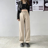 Straight Leg Jeans For Women High Waist Trend Denim Pants Mom Jean Baggy Pants Casual Comfort Trousers