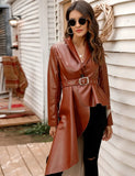 Leather Formal Swallowtail Long