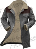 Autumn And Winter Men's Coat Velvet Jacket Multi-Pocket Coat 11-Colored