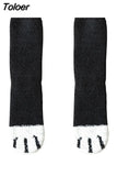 Embroidery CAT Deer Thickening Women Cotton Lovely Plush Keep Warm Sleep Ladies Funny Cute Socks Hosiery Winter