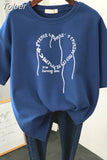 Oversized T Shirts 100% Cotton Plus Size T Shirt Summer Top Tees Heart Printed O Neck L-6XL Short Sleeve Tshirt