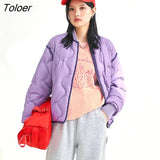Women Down Jacket 2022 Winter Baseball Collar 90% White Duck Down Warm Windproof Coat Multicolor Casual Chic
