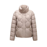 2024 New Cotton-Free Clothes Women's Short Thick Show Thin Down Cotton-Padded Jacket Korean Version Loose Standing Collar Small Cotton-Padded Jacket Coat-Outfit
