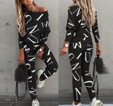 Women Jogger Winter Pants For Plus Size Top Sets Two Piece Set Women's 2022 Pants Suit Female Met Warm Tops