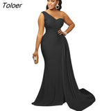 Festival Slit Maxi Clothing Elegant Club Solid Long Sleeve Dress Full Skirt Off Shoulder Vestidos Women Casual