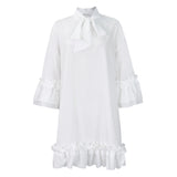 Women's Clothing 2025 Summer Fashion Temperament Loosely Tied With Solid Wood Ear African