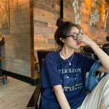 Vintage Bear Graphic Oversized Tee-Outfit
