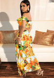 Printed Casual Hooded Short Sleeves High Waist Tie Dye Skinny Plus Size Two Piece Pants