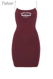 Red Sexy Bodycon Dress Women Korean Fashion Vintage Preppy Summer Slim Sleeveless Casual Spaghetti Strap Mini