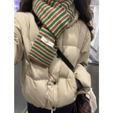 Collar Cotton Coat Women's Autumn And Winter 2025 New High-End Feel Super-Good-Looking Cotton
