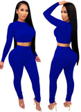 Party Sexy Tight Crop Top and Pants